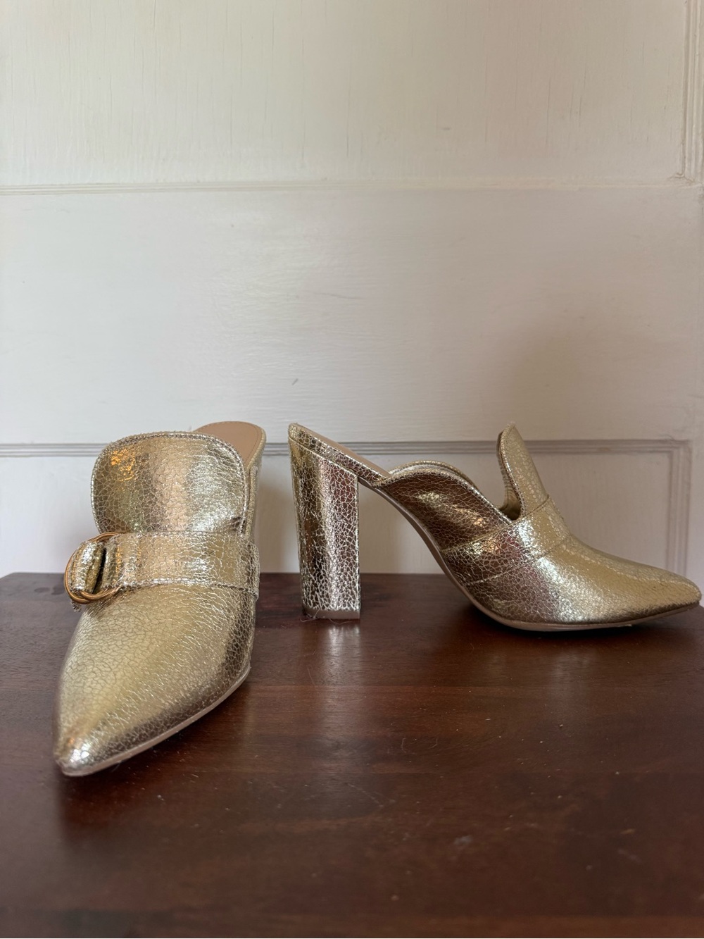 ShoeDazzle “AnnaMarie” heeled mules